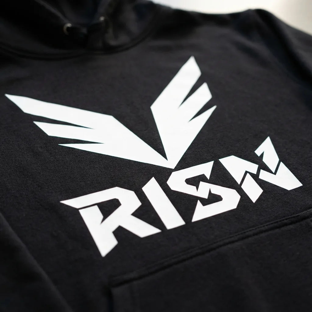 Sudadera RISN Logo Negra