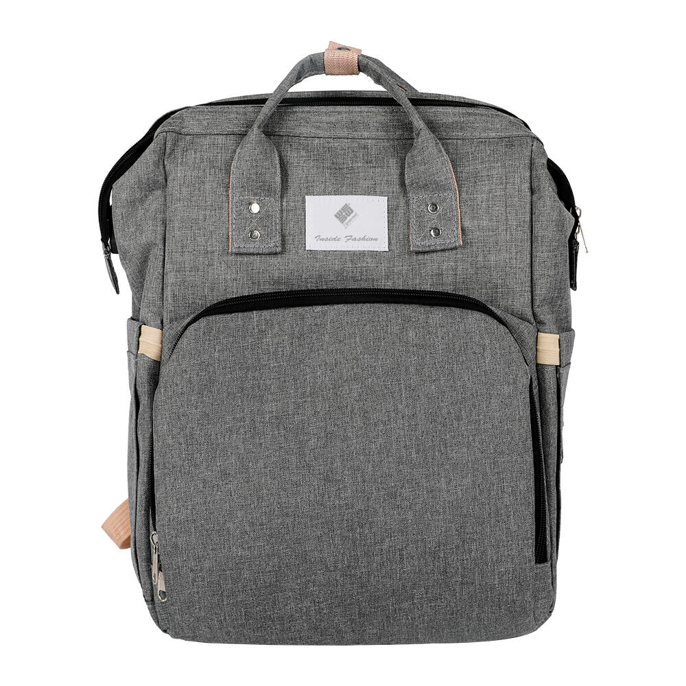 Mochila cuna extensible 3 en 1 · Organizador, cambiador y cuna portátil